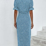 Isabella | Floral V Neck Dress