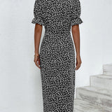 Isabella | Floral V Neck Dress
