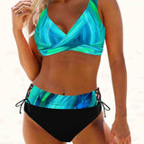 Ava | Colourful Bikini Set
