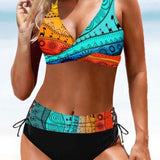 Ava | Colourful Bikini Set
