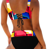 Ava | Colourful Bikini Set
