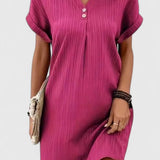 Evelyn | Women's Draped Dress