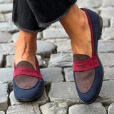 Amelia | Two Tone Elegant Moccasins