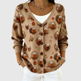 Eva | Button Front Knit Cardigan