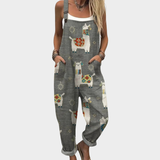 Rachel | Comfortable Printed Overall