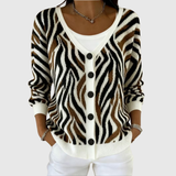 Elodie | Button Front Knit Cardigan