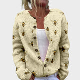 Edith | Floral Fall Cardigan