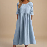 Ava | Airy Cotton Dress