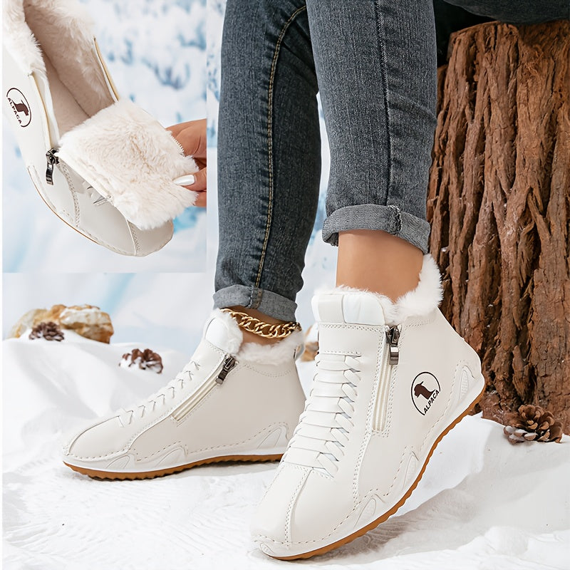 Rachel | Cozy Winter Ankle Boots