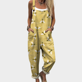 Rachel | Comfortable Printed Overalls