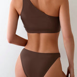 Maya | One Shoulder Bikini With Ring