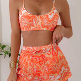 Claire | Three-piece women's supportive swimsuit set