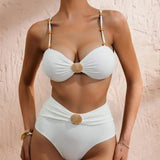 Ava | High-Waisted Shell Bikini