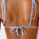 Hannah | Lemon Print Triangle Bikini