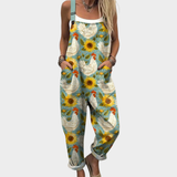 Claire | Comfortable Printed Overalls
