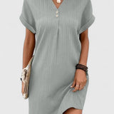 Evelyn | Women's Draped Dress