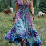 Amelia | Short Maxi Floral Dress