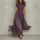 Charlotte | Vintage Chiffon Maxi Dress