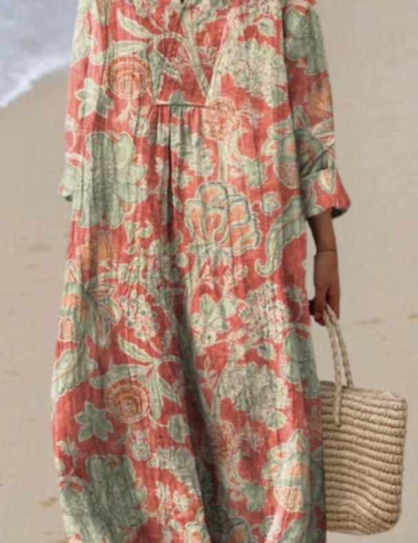 Clara | Vintage Floral Dress