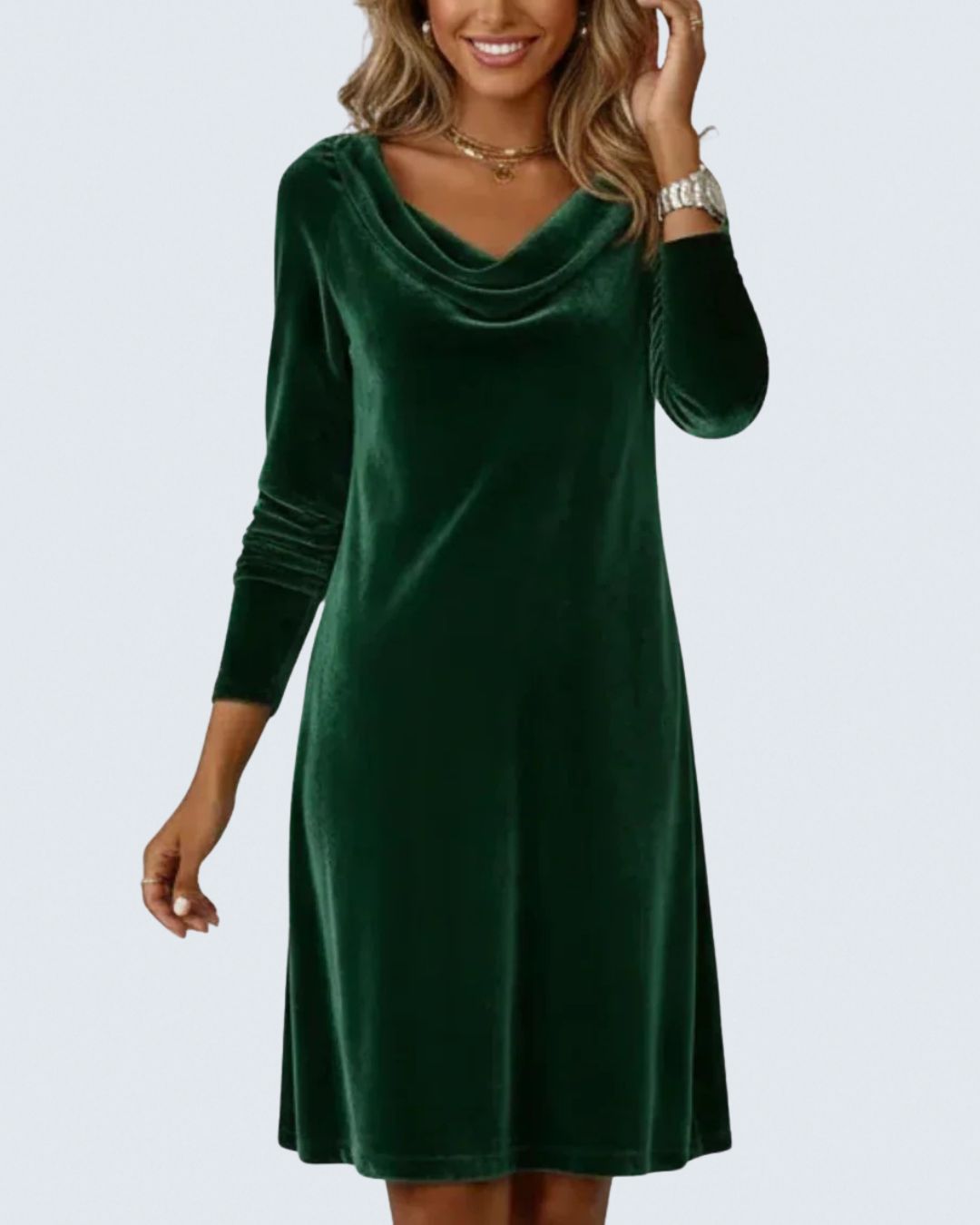 Emma | Relaxed Fit Velvet Dress