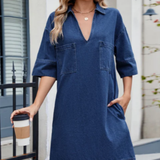 Chloe | Casual Denim Dress