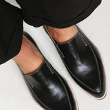 Ava | Minimalist Profiled Loafers