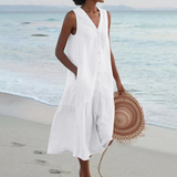 Ava | Women's V-Neck Dress