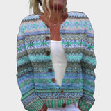 Deborah | Floral Fall Cardigan
