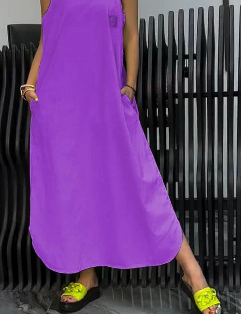 Naomi | Comfortable Shoulder Strap Suspender Dress