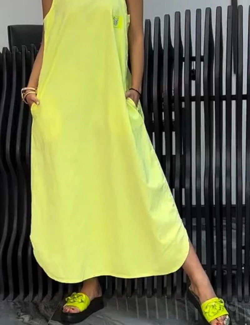 Naomi | Comfortable Shoulder Strap Suspender Dress