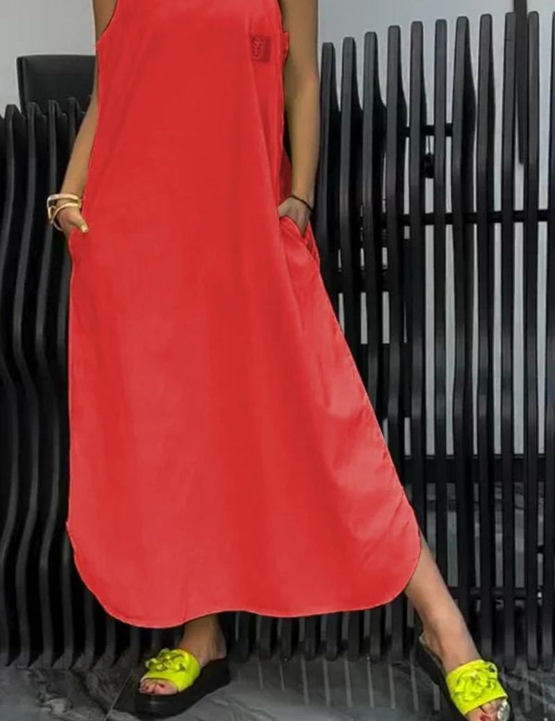 Naomi | Comfortable Shoulder Strap Suspender Dress