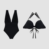 Evelyn | Sculpting V-neck Swimsuit