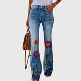 Ava | Floral Print Pants