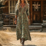 Evelyn | Vintage Inspired Long Sleeve Dress