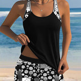 Rachel | Printed Tank and Boxers