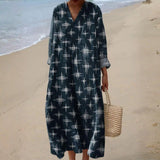 Amelia | Bohemian Star Print Dress