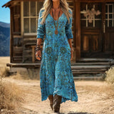 Evelyn | Vintage Inspired Long Sleeve Dress
