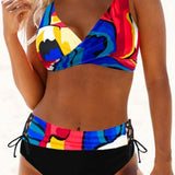 Ava | Colourful Bikini Set