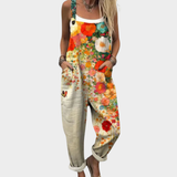 Ava | Comfortable Printed Overalls