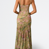 Natalie | Long Corset Dress