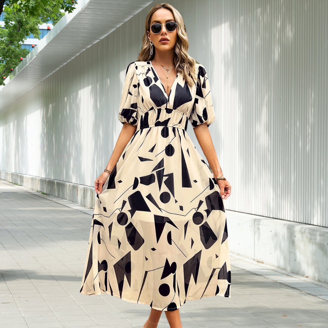 Nora | Classic Midi Dress