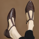 Claire | Leather Mary Janes
