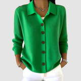 Hilary | Soft Button-Up Knit Cardigan