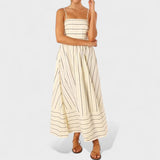 Emma | Long Striped Dress