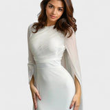 Ava | Long Satin Dress