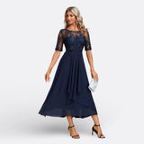 Grace | Lace Short Sleeve Dress