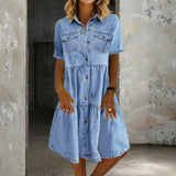 Rachel | Casual Elegant Denim Dress
