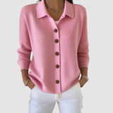 Hilary | Soft Button-Up Knit Cardigan