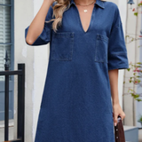 Chloe | Casual Denim Dress