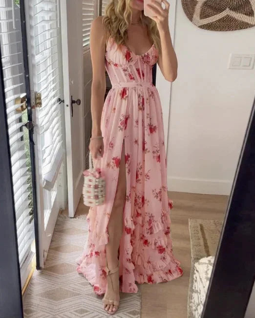 Emma | Floral Midi Dress